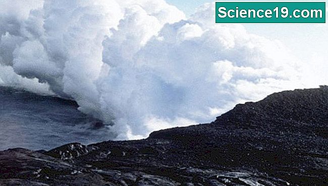 A cinza vulcânica permanece na estratosfera durante anos.